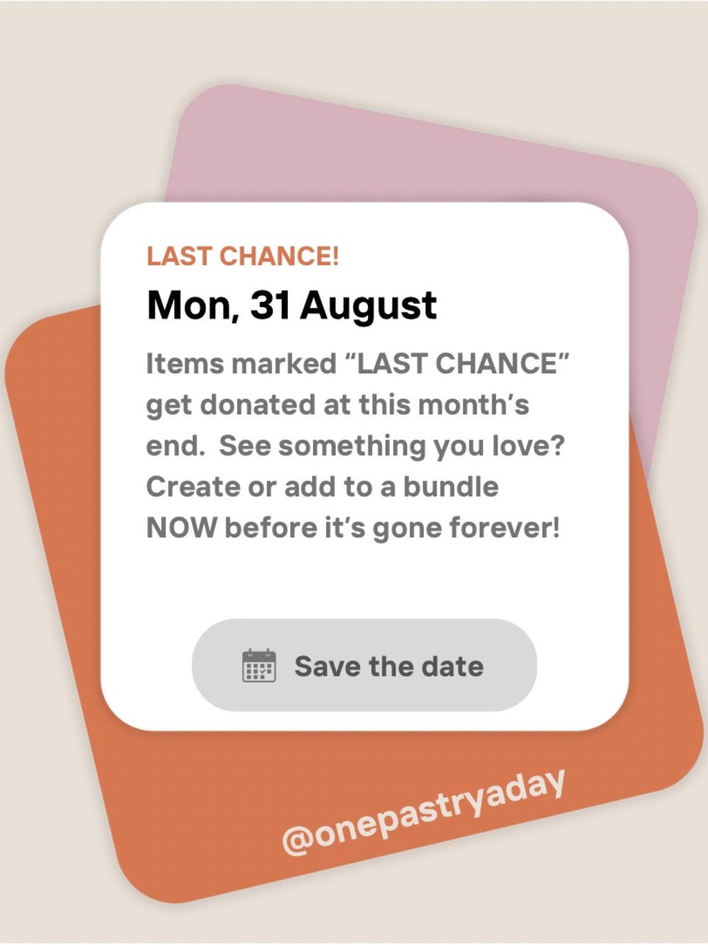 LAST CHANCE! 😱😳😟